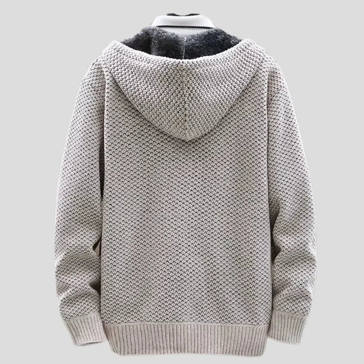Mirla | Stickfleece Zip Hoodie-Eva Jonsson