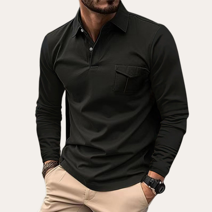 Mirla | Stilfull Poloshirt för Män-Eva Jonsson