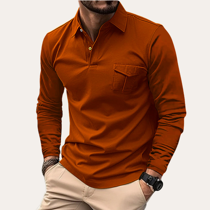 Mirla | Stilfull Poloshirt för Män-Eva Jonsson