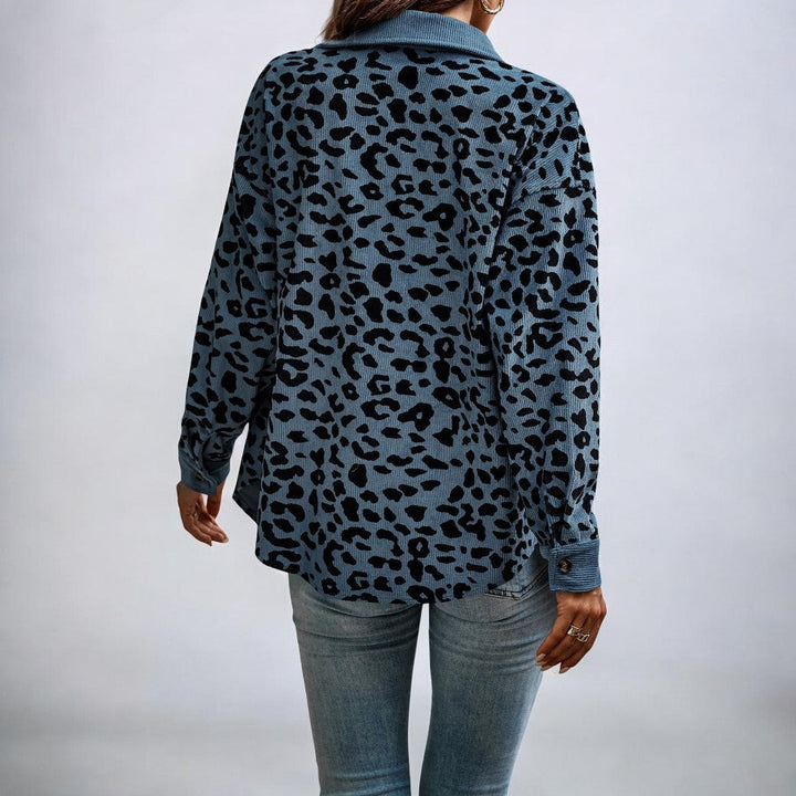 Mirla | Stilfull leopardjacka-Eva Jonsson