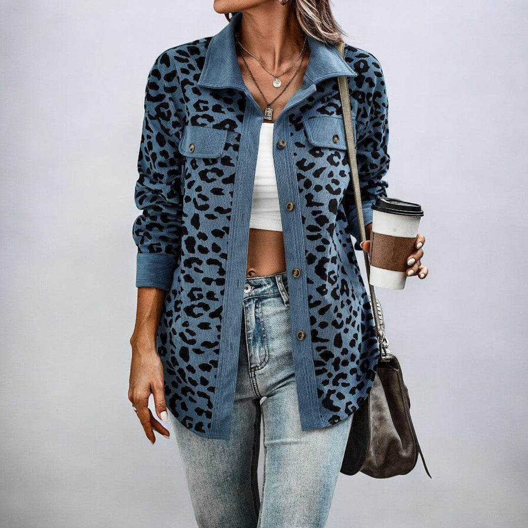 Mirla | Stilfull leopardjacka-Eva Jonsson