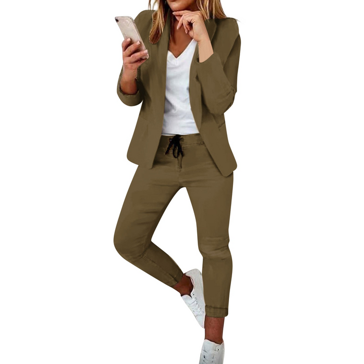 Mirla | Stilig Blazer & Byxa Set-Eva Jonsson