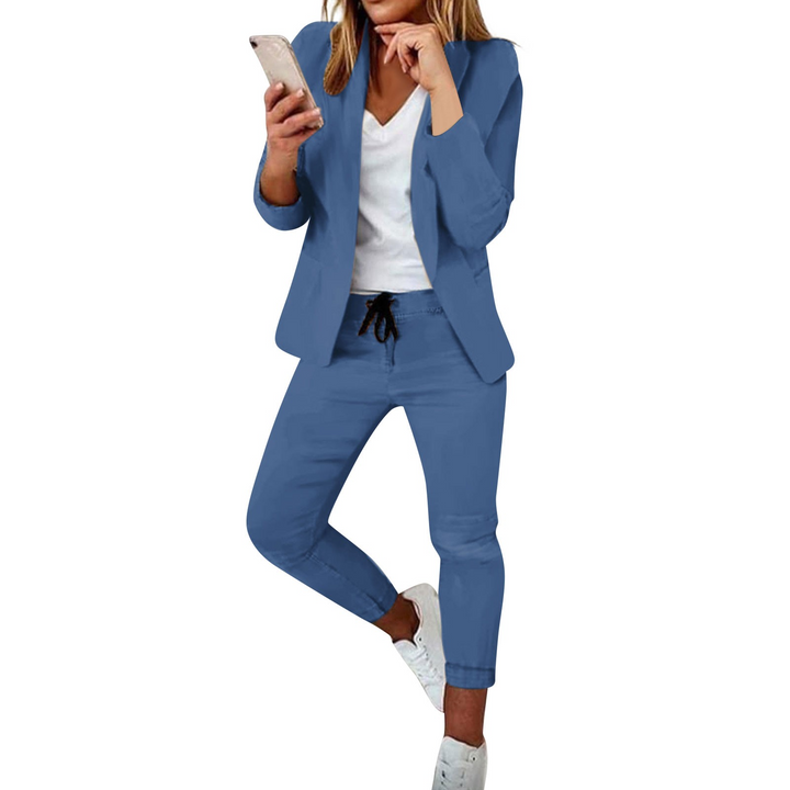 Mirla | Stilig Blazer & Byxa Set-Eva Jonsson