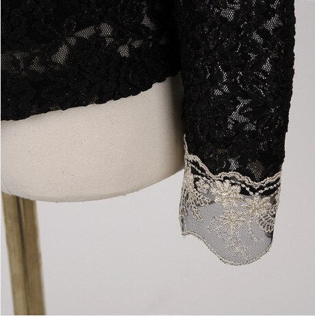 Mirla | Stilig Broderad Damblus-Eva Jonsson