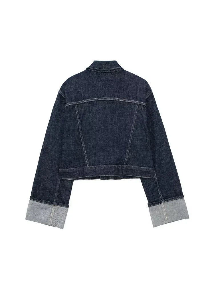 Mirla | Stilig Denim-Jacka för Kvinnor-Eva Jonsson