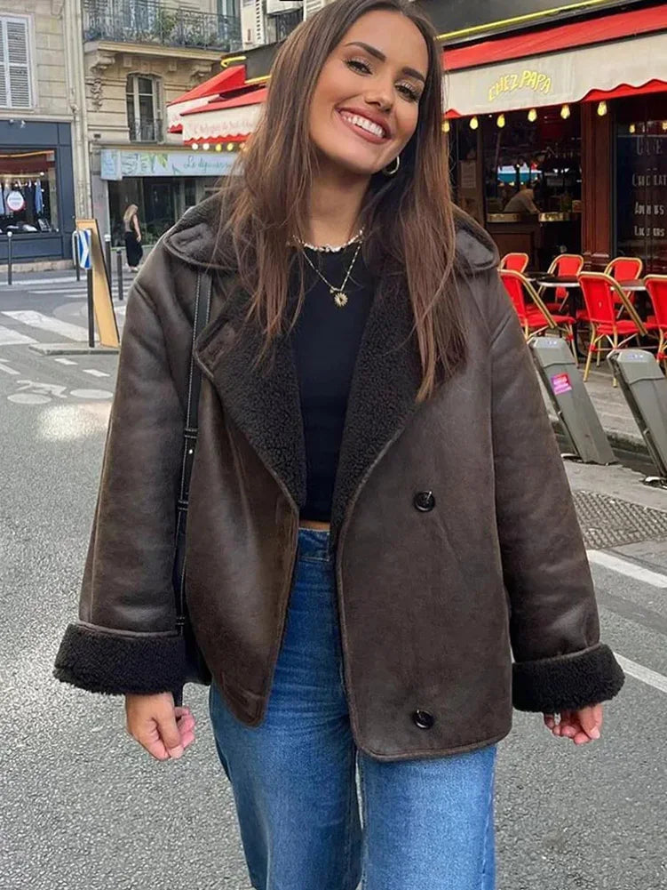 Mirla | Stilig Fleecejacka för Kvinnor-Eva Jonsson