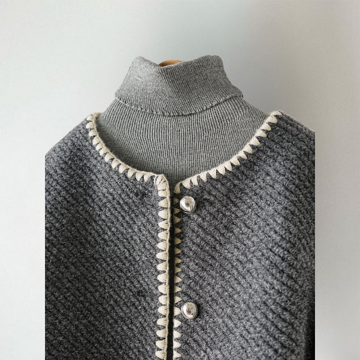 Mirla | Stilig Lätt Kofta för Layering-Eva Jonsson