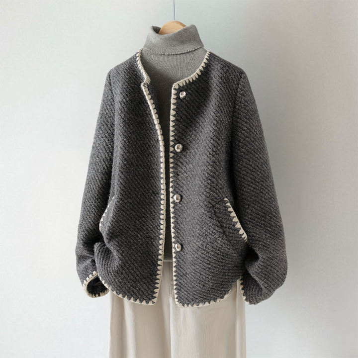 Mirla | Stilig Lätt Kofta för Layering-Eva Jonsson