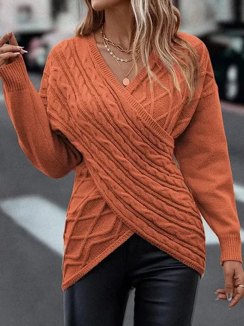 Mirla | Stilig Lätt Stickadtröja för Kvinnor-Eva Jonsson