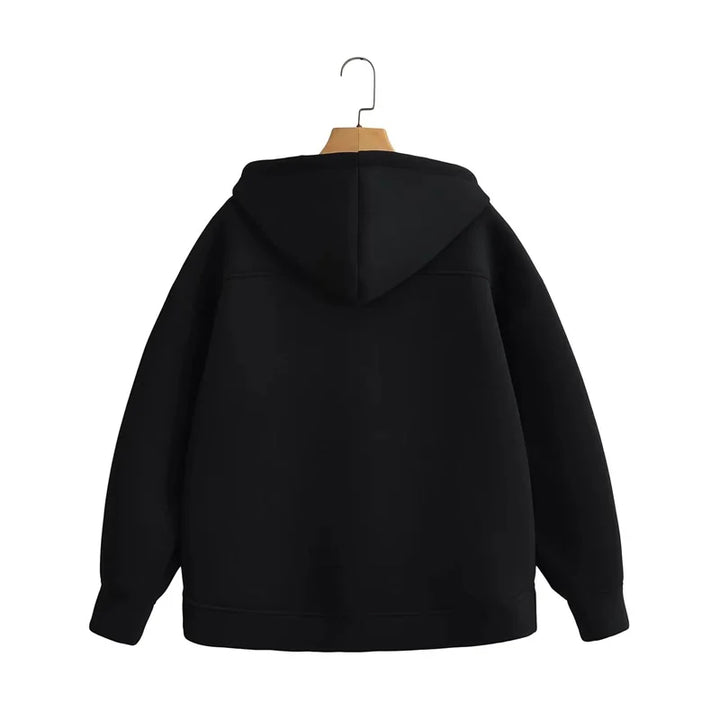 Mirla | Stilig Oversized Hoodie för Vintern-Eva Jonsson