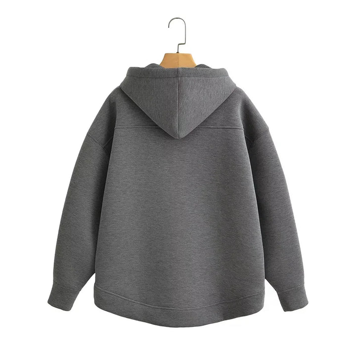 Mirla | Stilig Oversized Hoodie för Vintern-Eva Jonsson