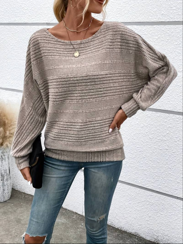 Mirla | Stilig Rundhalsad Tröja-Eva Jonsson