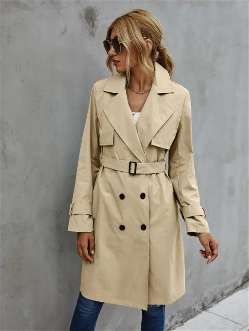 Mirla | Stilig Trenchcoat för Kvinnor-Eva Jonsson