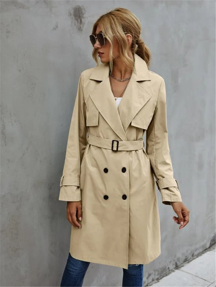 Mirla | Stilig Trenchcoat för Kvinnor-Eva Jonsson