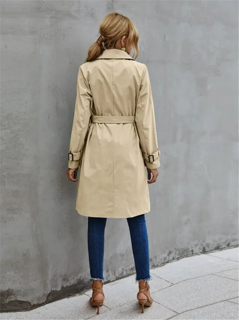 Mirla | Stilig Trenchcoat för Kvinnor-Eva Jonsson