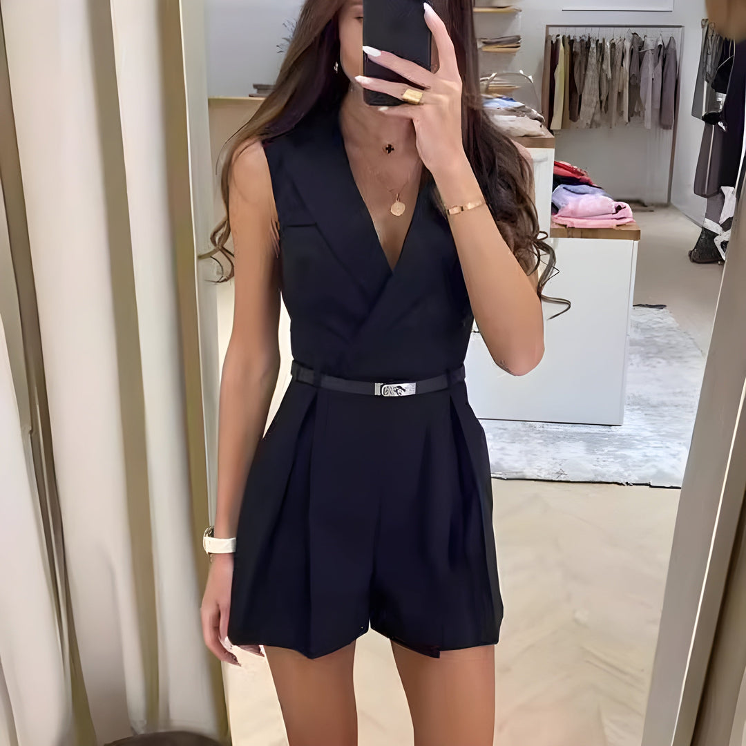 Mirla | Stilig ärmlös jumpsuit-Eva Jonsson