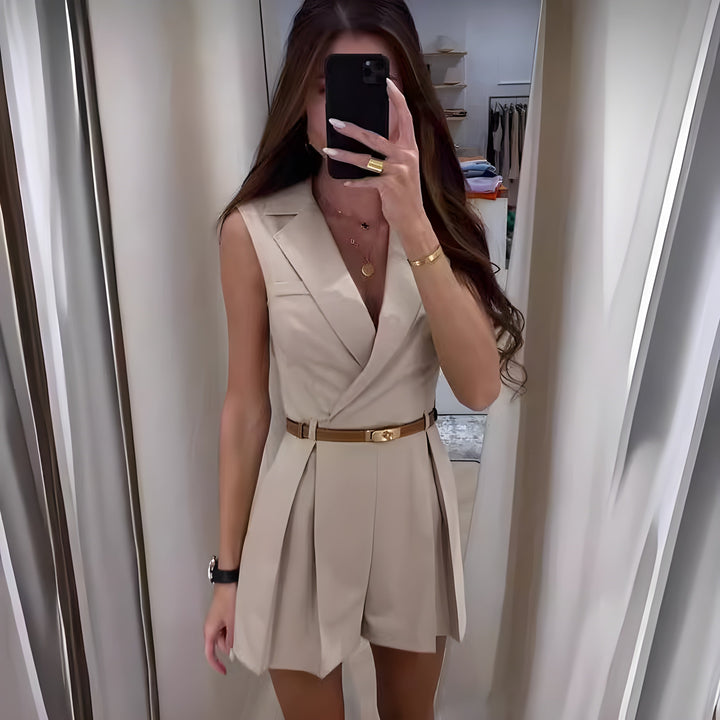 Mirla | Stilig ärmlös jumpsuit-Eva Jonsson