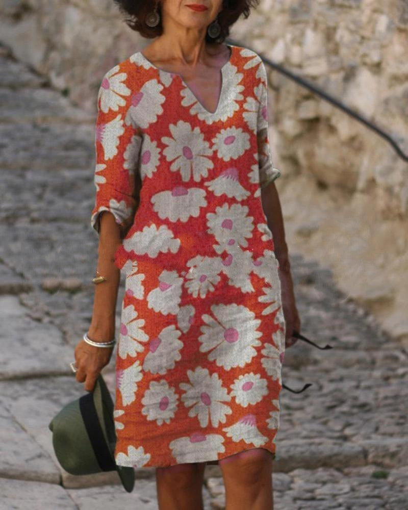 Mirla | Stilig och Bekväm Klänning-Eva Jonsson