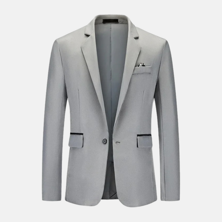 Mirla | Stilig och Varm Colbert Blazer med Långa Ärmar-Eva Jonsson