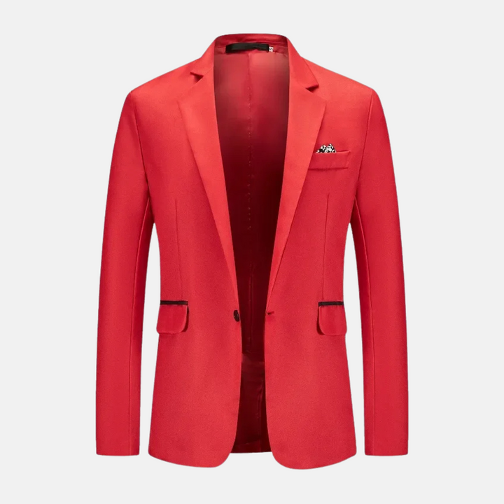 Mirla | Stilig och Varm Colbert Blazer med Långa Ärmar-Eva Jonsson