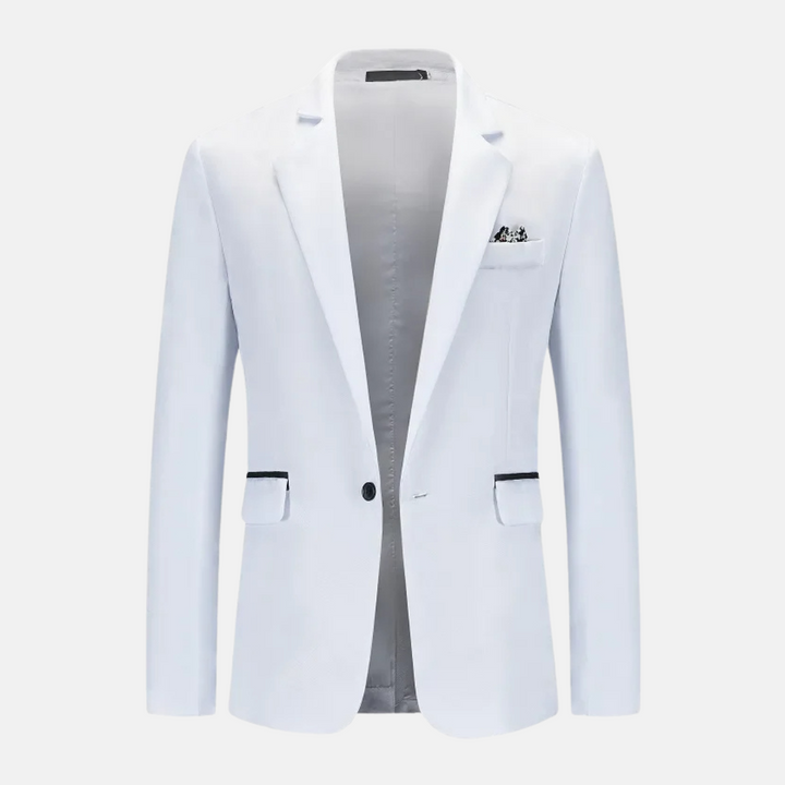 Mirla | Stilig och Varm Colbert Blazer med Långa Ärmar-Eva Jonsson