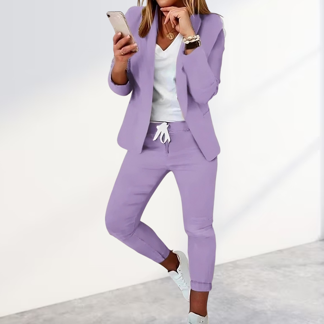 Mirla | Stiliga Blazers & Byxor Set-Eva Jonsson