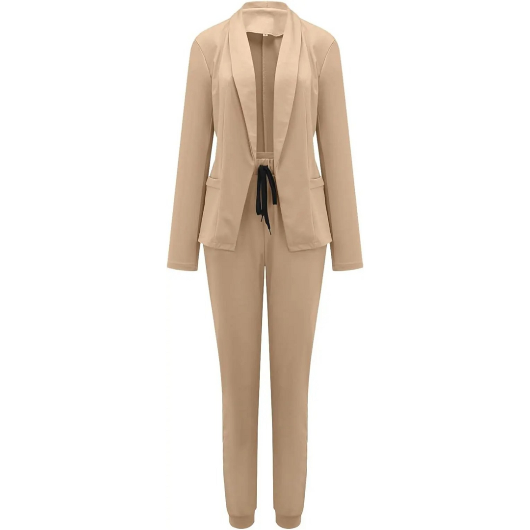 Mirla | Stiligt dam blazer och byxset-Eva Jonsson