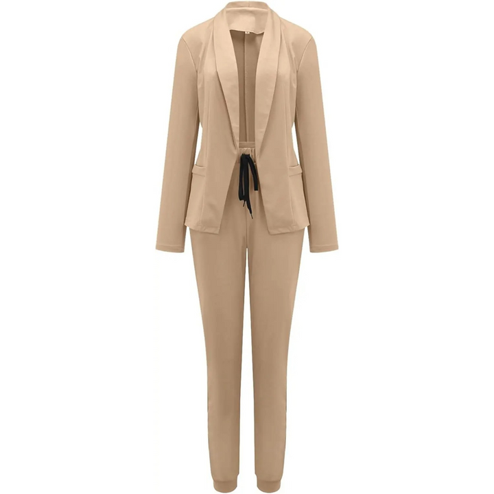 Mirla | Stiligt dam blazer och byxset-Eva Jonsson
