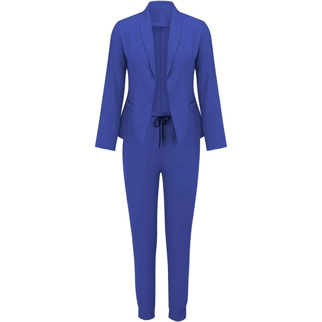 Mirla | Stiligt dam blazer och byxset-Eva Jonsson