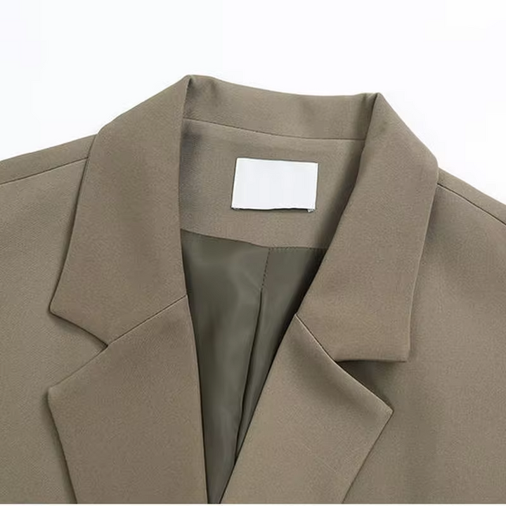 Mirla | Större Storlekar Dubbelknäppt Blazer-Eva Jonsson