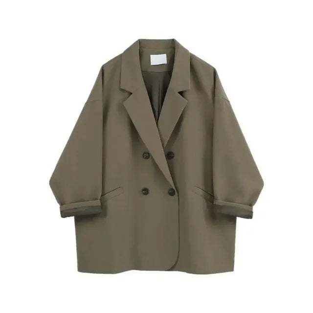 Mirla | Större Storlekar Dubbelknäppt Blazer-Eva Jonsson