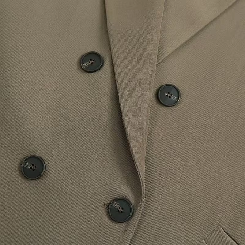 Mirla | Större Storlekar Dubbelknäppt Blazer-Eva Jonsson