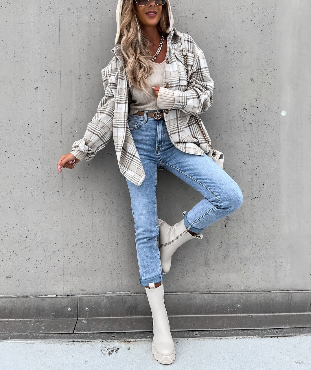 Mirla | Street Style Chic Rutjacka med Huva-Eva Jonsson