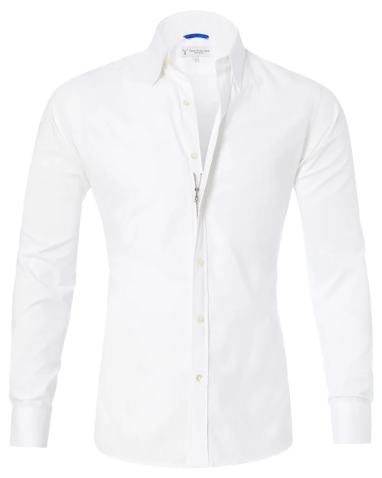 Mirla | Stretch Zip Skjorta (Skjorta)-Eva Jonsson