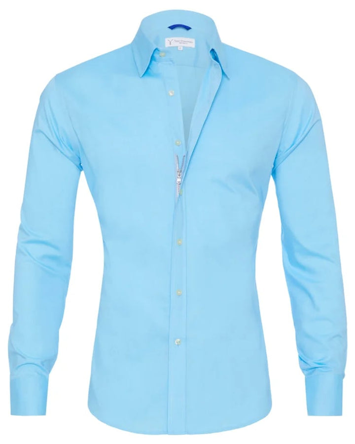 Mirla | Stretch Zip Skjorta (Skjorta)-Eva Jonsson