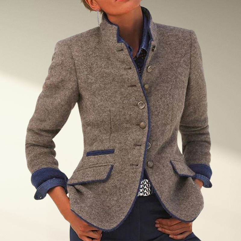 Mirla | Strukturerad blazer för damer-Eva Jonsson