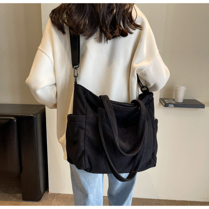 Mirla | Student Tote Cordväska-Eva Jonsson