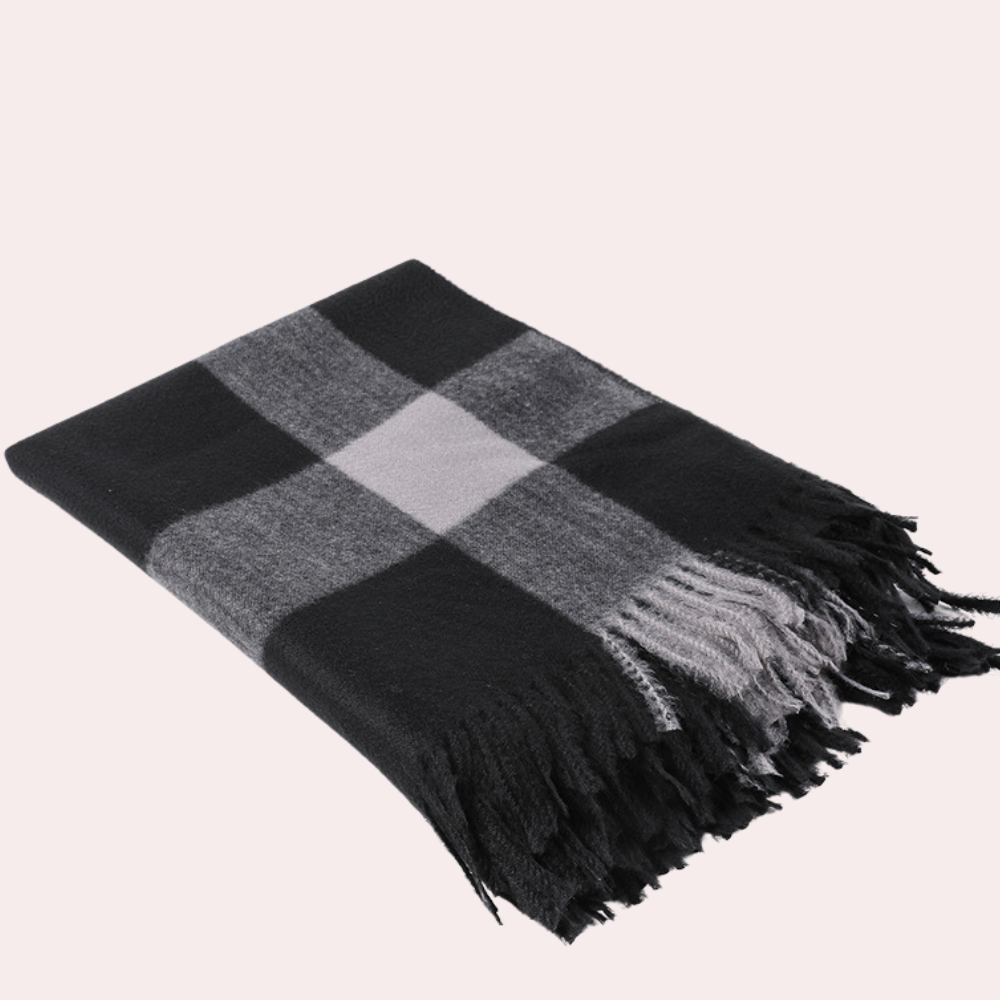 Mirla | Stylig fransscarf för kvinnor-Eva Jonsson