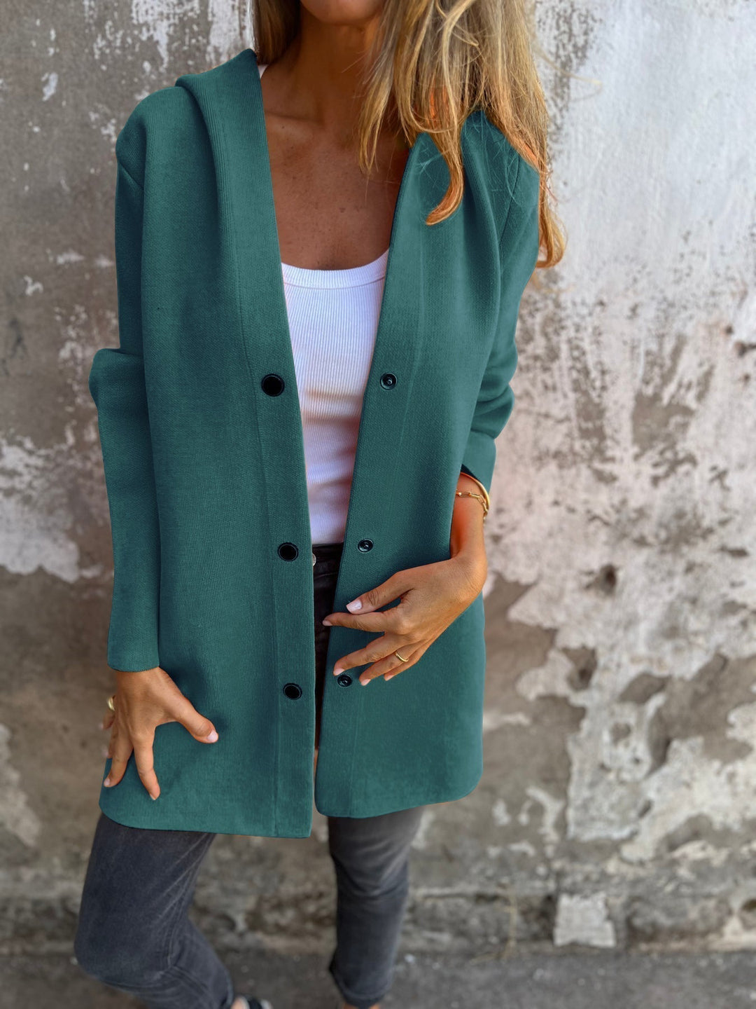 Mirla | Stylig jacka med huva-Eva Jonsson