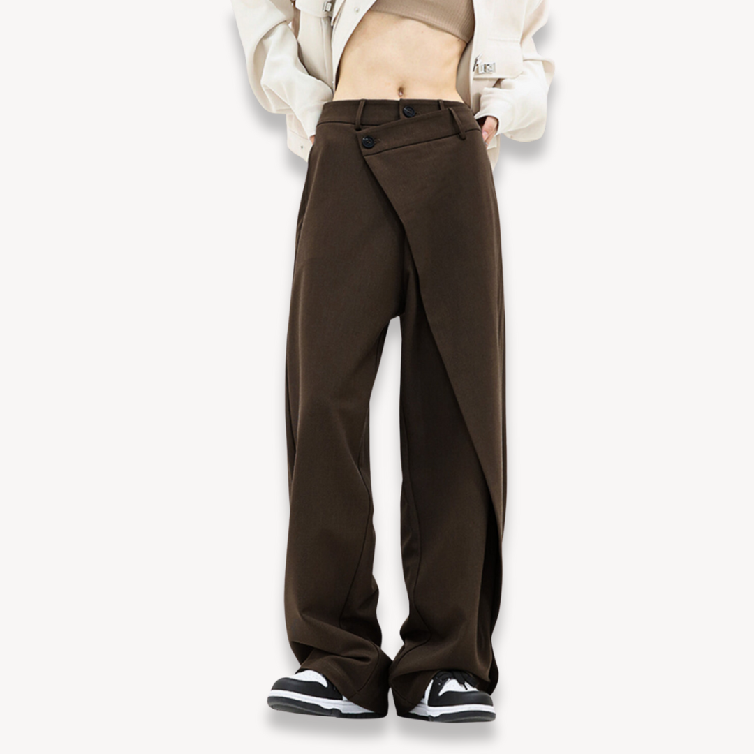 Mirla | Stylish Baggy Byxor för Kvinnor-Eva Jonsson