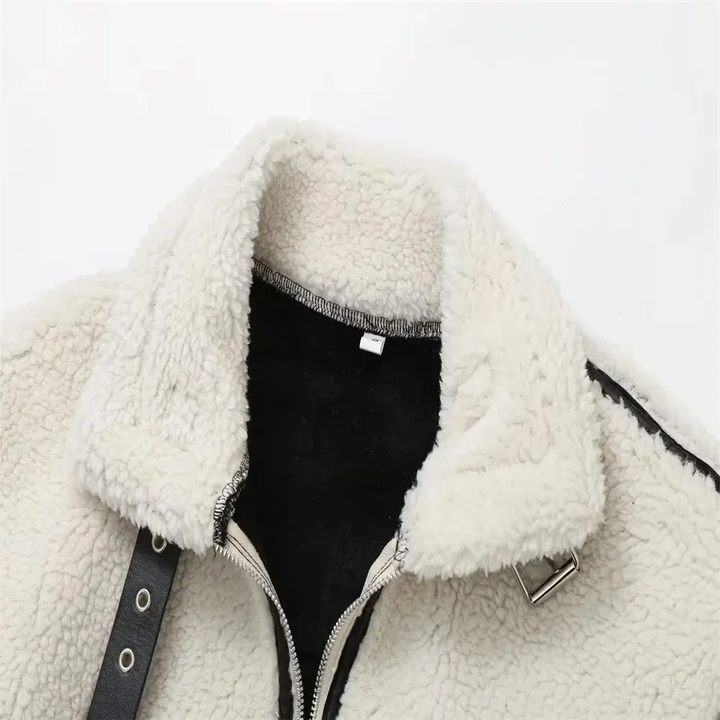 Mirla | Stylish Fake-Fur-Jacka-Eva Jonsson