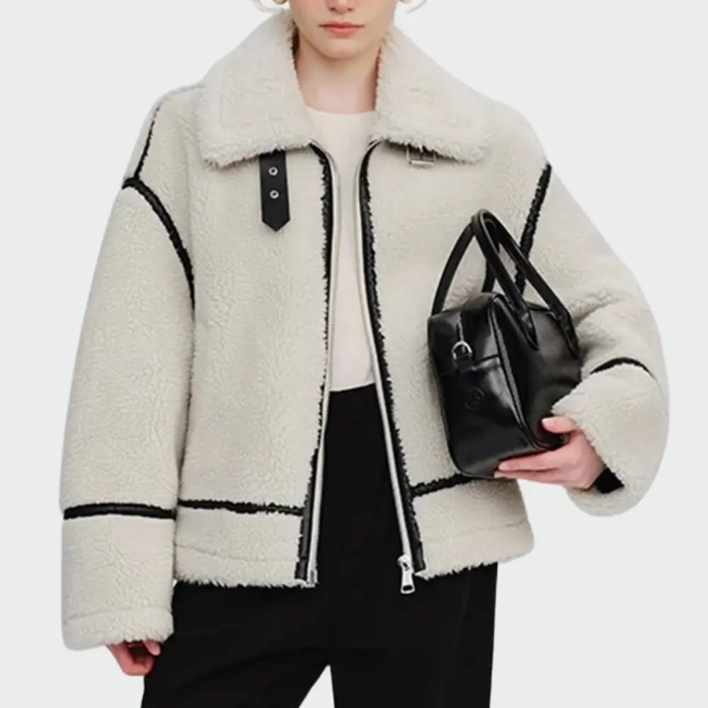 Mirla | Stylish Fake-Fur-Jacka-Eva Jonsson