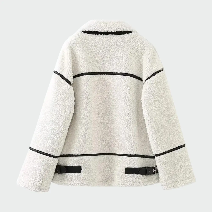 Mirla | Stylish Fake-Fur-Jacka-Eva Jonsson