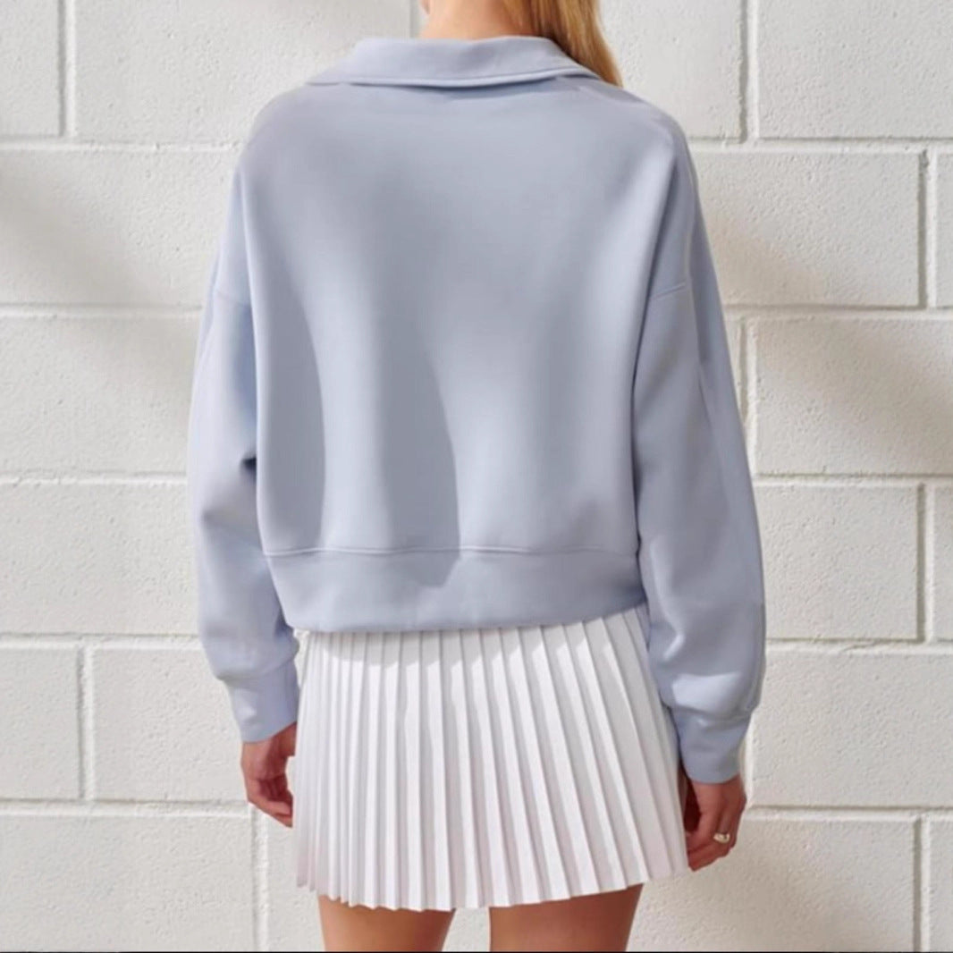 Mirla | Sweater med Krage-Eva Jonsson