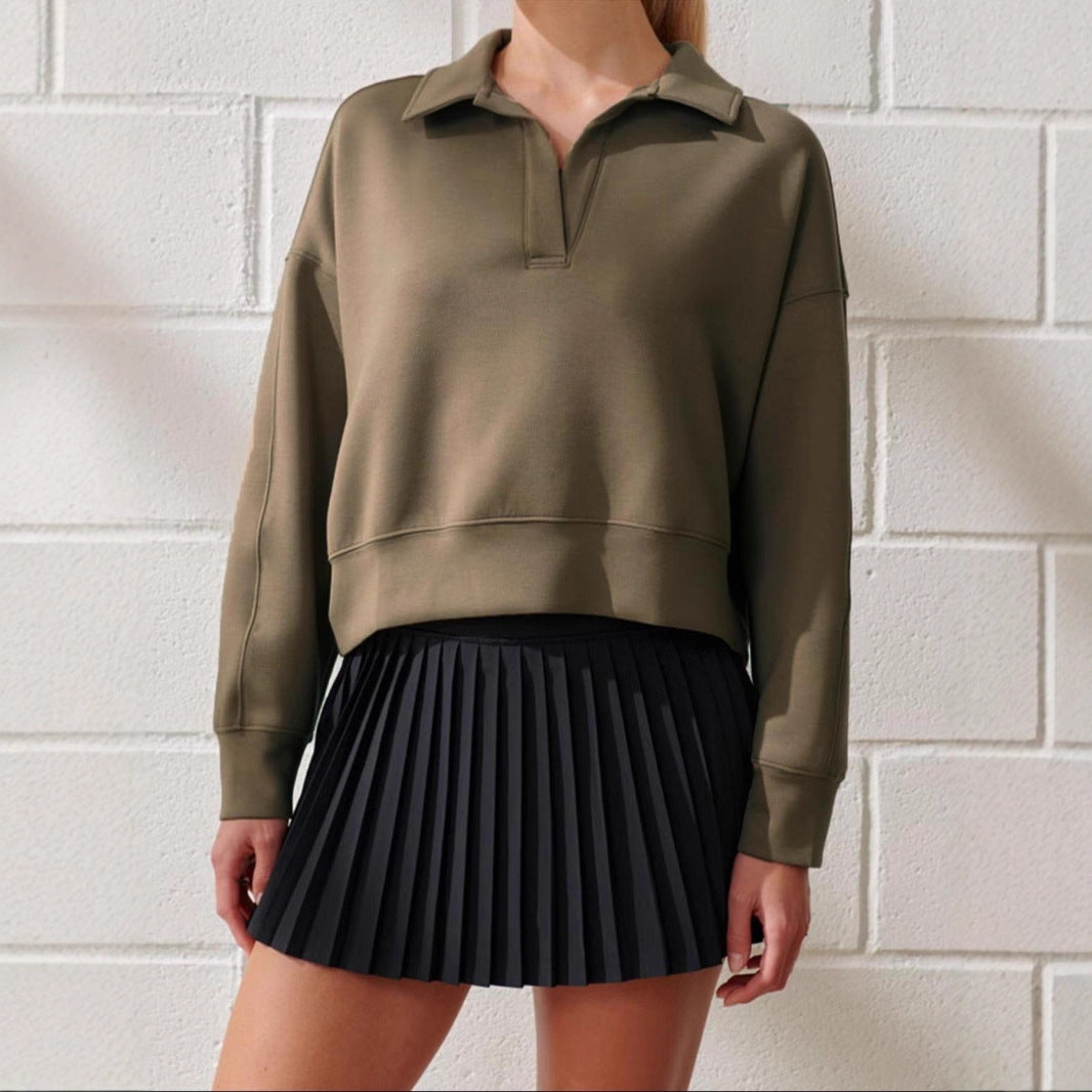 Mirla | Sweater med Krage-Eva Jonsson