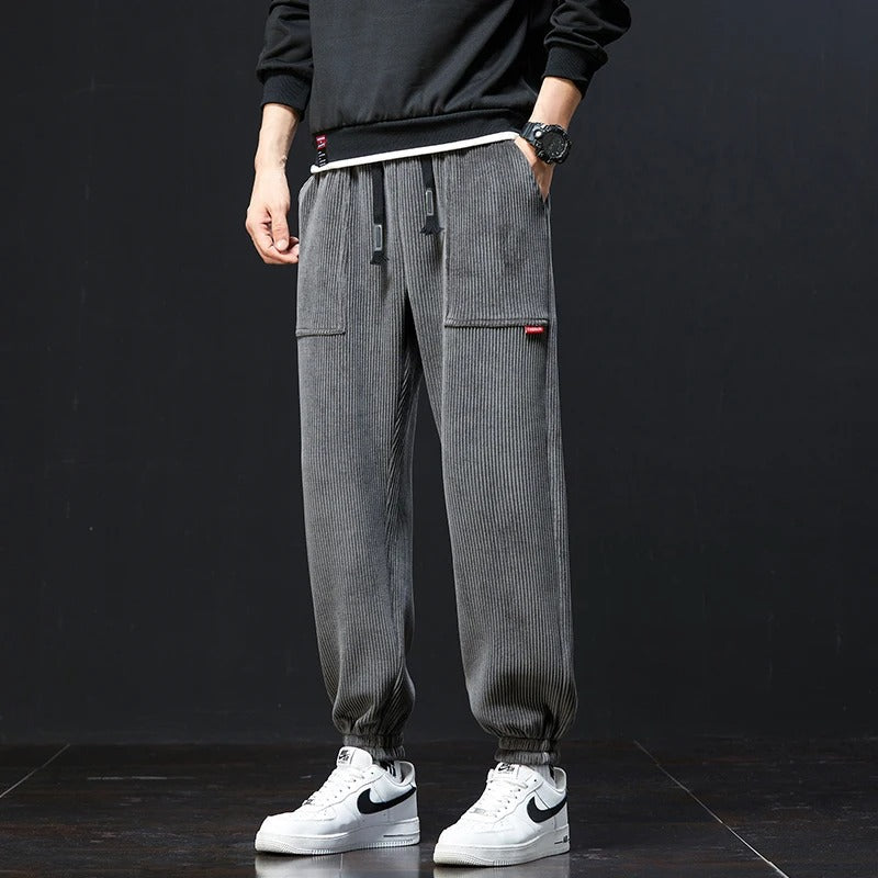 Mirla | Sweatpants med Justerbar Midja och Djupa Fickor-Eva Jonsson