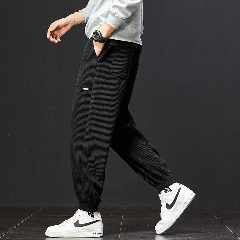 Mirla | Sweatpants med Justerbar Midja och Djupa Fickor-Eva Jonsson
