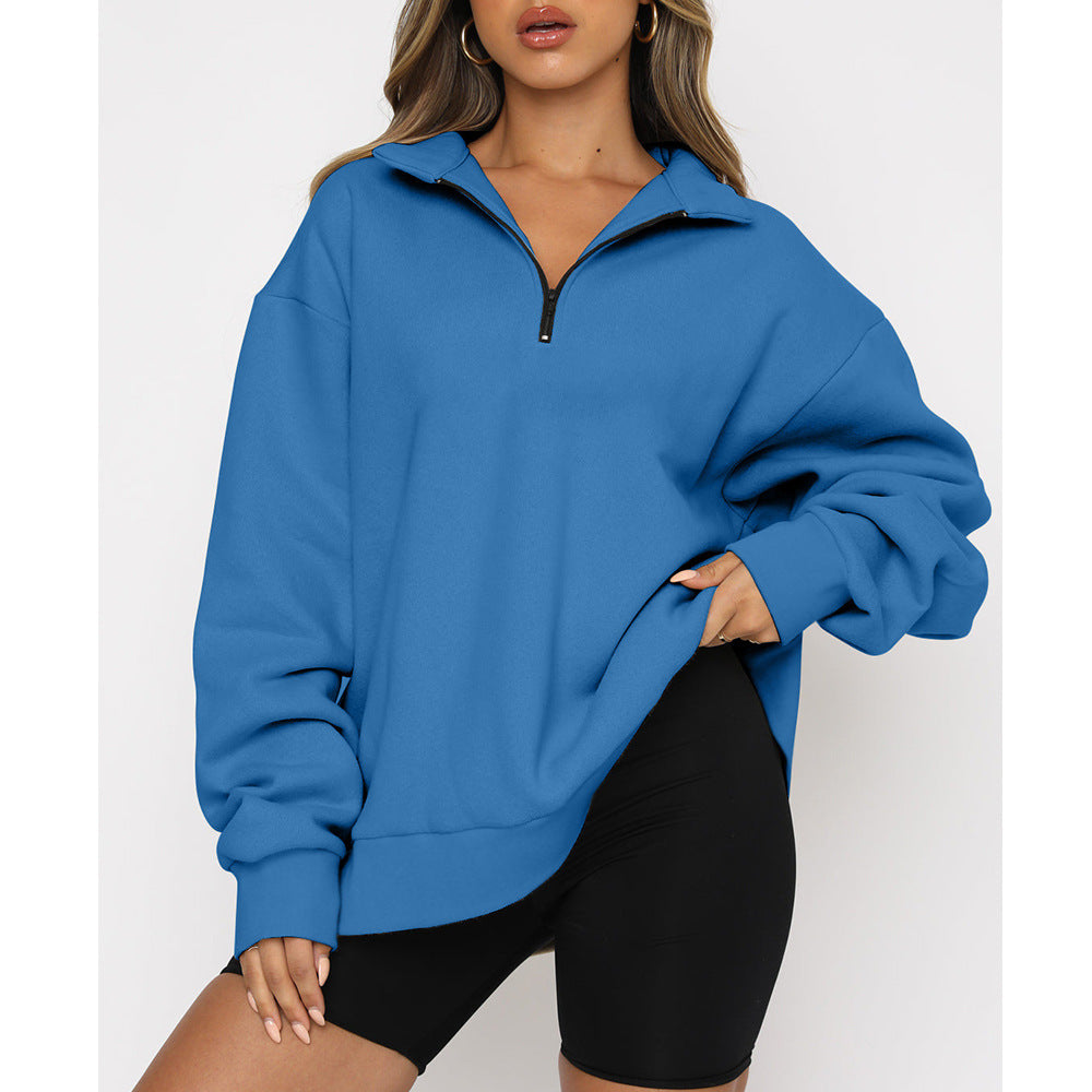 Mirla | Sweatshirt med Krage för Kvinnor-Eva Jonsson