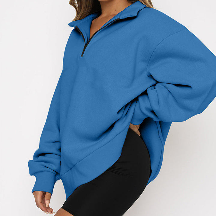 Mirla | Sweatshirt med Krage för Kvinnor-Eva Jonsson