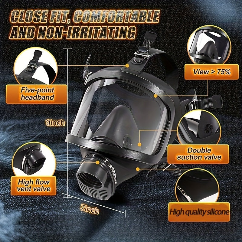 Mirla | Taktisk Guardian Full Face Gas Masks - Ultimat Skydd Mot Kemiska Risker-Eva Jonsson